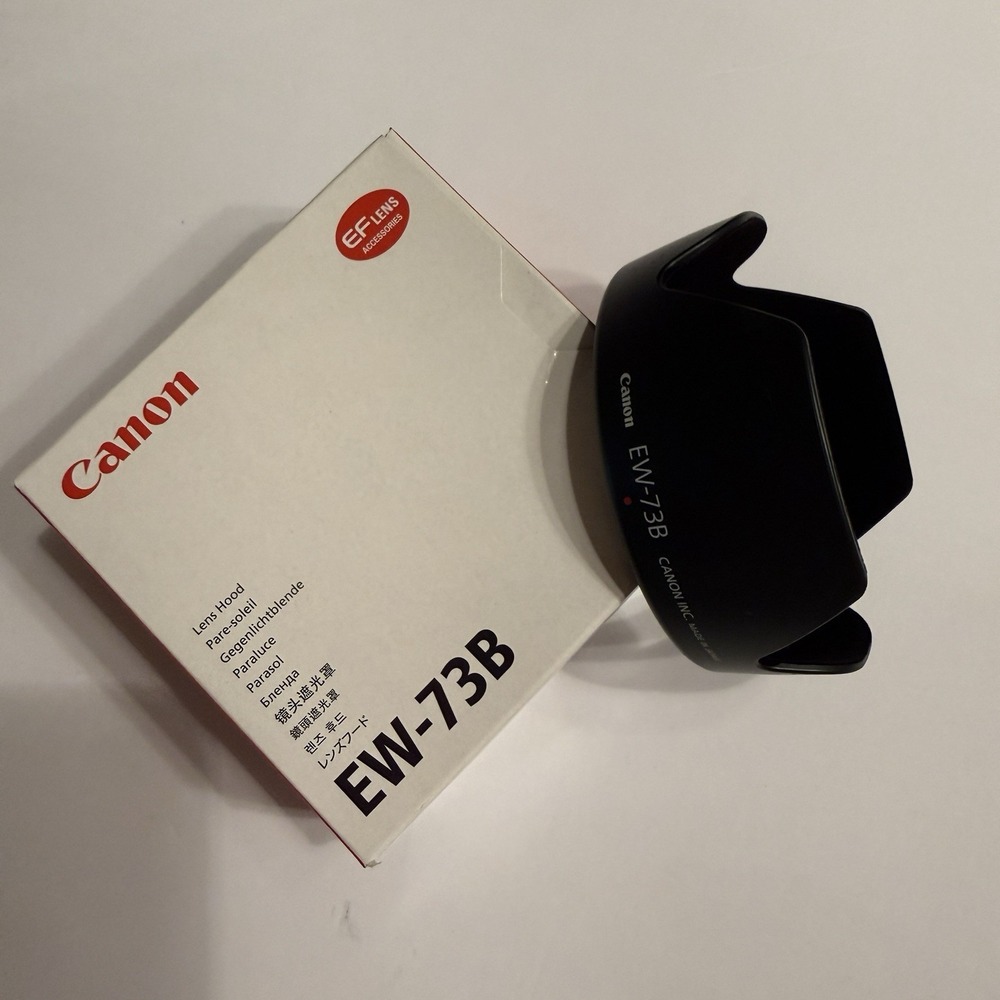 Genuine Canon EW-73B Lens Hood for EF-S 17-85mm & 18-135mm IS Lens OEM NIB